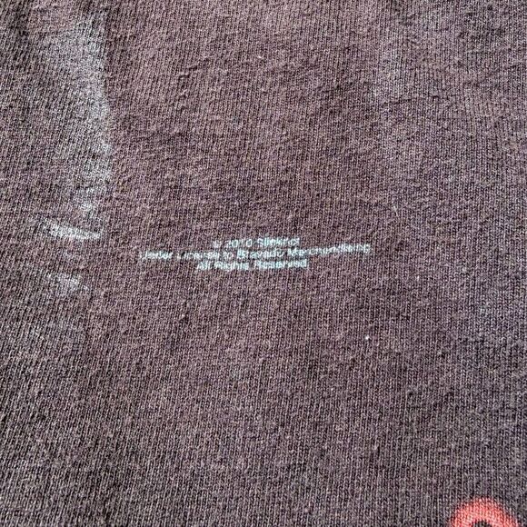 Vintage 00s Slipknot All Over Print Band Music Tour T-Shirt FLAWS - Picture 2 of 16